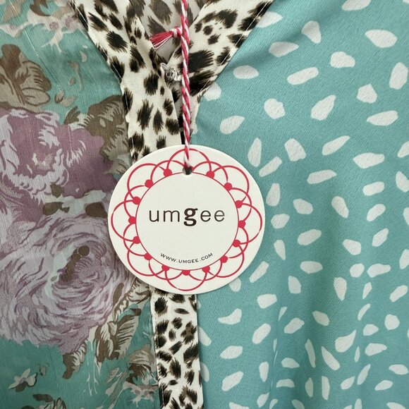 NWT UMGEE Mixed Boho Blouse - Size M - Picture 3 of 7